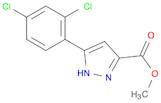 METHYL 5-(2,4-DICHLOROPHENYL)PYRAZOLE-3-CARBOXYLATE