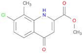 Methyl 7-chloro-4-hydroxy-8-methylquinoline-2-carboxylate
