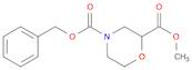 4-Benzyl 2-methyl morpholine-2,4-dicarboxylate