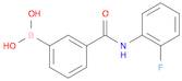 (3-((2-fluorophenyl)carbamoyl)phenyl)boronic acid