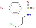 N-(3-Chloropropyl) 4-bromobenzenesulfonamide