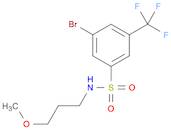 N-(3-Methoxypropyl) 3-bromo-5-trifluoromethylbenzenesulfonamide
