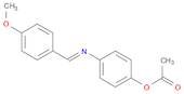 N-(4-METHOXYBENZYLIDENE)-4-ACETOXYANILINE