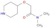 N,N-Dimethyl-2-(piperidin-4-yloxy)acetamide