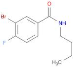 3-Bromo-N-butyl-4-fluorobenzamide