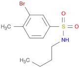 N-Butyl 3-bromo-4-methylbenzenesulfonamide