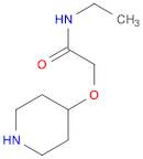 N-ETHYL-2-(PIPERIDIN-4-YLOXY)ACETAMIDE