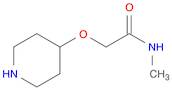 N-Methyl-2-(piperidin-4-yloxy)acetamide