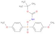 tert-Butyl (bis(4-methoxyphenyl)phosphoryl)oxycarbamate