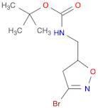 tert-Butyl ((3-bromo-4,5-dihydroisoxazol-5-yl)methyl)carbamate