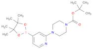 4-[4-(4,4,5,5-Tetramethyl-[1,3,2]dioxaborolan-2-yl)-pyridin-2-yl]-piperazine-1-carboxylic acid tert-butyl ester