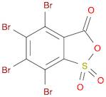 4,5,6,7-Tetrabromo-3H-benzo[c][1,2]oxathiol-3-one 1,1-dioxide