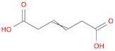 Hex-3-enedioic acid