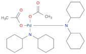 Trans-Bis(dicyclohexylamine)palladium(II) acetate