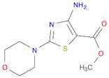 Methyl 4-amino-2-morpholinothiazole-5-carboxylate