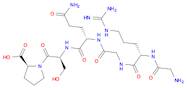 GLYCYL-ARGINYL-GLYCYL-GLUTAMYL-SERYL-PROLINE