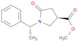 (R)-Methyl 5-oxo-1-((R)-1-phenylethyl)pyrrolidine-3-carboxylate