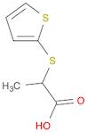 2-(thien-2-ylsulfanyl)propanoic acid