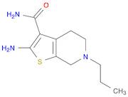 2-AMINO-4,5,6,7-TETRAHYDRO-6-PROPYL-THIENO[2,3-C]PYRIDINE-3-CARBOXAMIDE