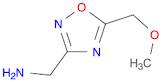 1-[5-(METHOXYMETHYL)-1,2,4-OXADIAZOL-3-YL]METHANAMINE