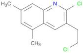 2-Chloro-3-(2-chloroethyl)-5,7-dimethylquinoline