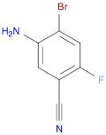 5-Amino-4-bromo-2-fluorobenzonitrile