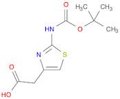 2-(2-((tert-Butoxycarbonyl)amino)thiazol-4-yl)acetic acid