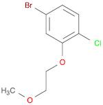 4-Bromo-1-chloro-2-(2-methoxyethoxy)benzene