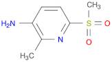 3-PyridinaMine, 2-Methyl-6-(Methylsulfonyl)-