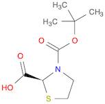 (2S)-3-[(tert-butoxy)carbonyl]-1,3-thiazolidine-2-carboxylic acid