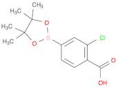 2-Chloro-4-(4,4,5,5-tetramethyl-1,3,2-dioxaborolan-2-yl)benzoic acid
