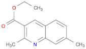 2,7-DIMETHYLQUINOLINE-3-CARBOXYLIC ACID ETHYL ESTER