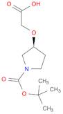 (S)-2-((1-(tert-Butoxycarbonyl)pyrrolidin-3-yl)oxy)acetic acid