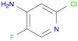2-Chloro-5-fluoro-4-pyridinamine