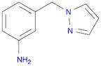 3-(1H-PYRAZOL-1-YLMETHYL)ANILINE