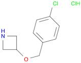 3-[(4-CHLOROPHENYL)METHOXY]-AZETIDINE HYDROCHLORIDE