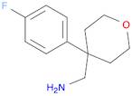 1-[4-(4-FLUOROPHENYL)TETRAHYDRO-2H-PYRAN-4-YL]METHANAMINE