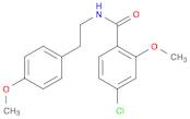 4-Chloro-2-methoxy-N-(4-methoxyphenethyl)benzamide