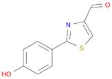 2-(4-Hydroxyphenyl)thiazole-4-carbaldehyde