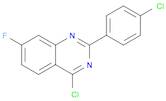 4-Chloro-2-(4-chlorophenyl)-7-fluoroquinazoline
