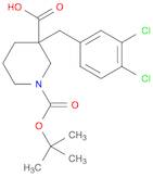 1-(tert-Butoxycarbonyl)-3-(3,4-dichlorobenzyl)piperidine-3-carboxylic acid