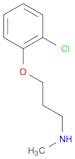 3-(2-CHLOROPHENOXY)-N-METHYL-1-PROPANAMINE