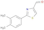 2-(3,4-Dimethylphenyl)thiazole-4-carbaldehyde