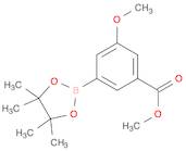 3-methoxy-5-(4,4,5,5-tetramethyl-1,3,2-dioxaborolan-2-yl)benzoate