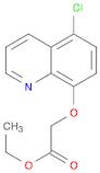 Acetic acid, [(5-chloro-8-quinolinyl)oxy]-, ethyl ester
