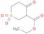 Ethyl 4-oxotetrahydro-2H-thiopyran-3-carboxylate 1,1-dioxide