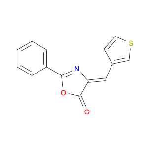 5(4H)-Oxazolone, 2-phenyl-4-(3-thienylmethylene)-, (Z)-