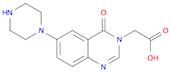 2-(4-Oxo-6-(piperazin-1-yl)quinazolin-3(4H)-yl)acetic acid