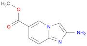 Imidazo[1,2-a]pyridine-6-carboxylicacid, 2-amino-, methyl ester