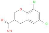 6,8-Dichlorochroman-3-carboxylic acid